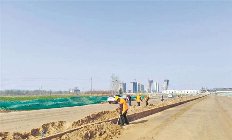 廊坊市城县扎实推进 永定街西通工程