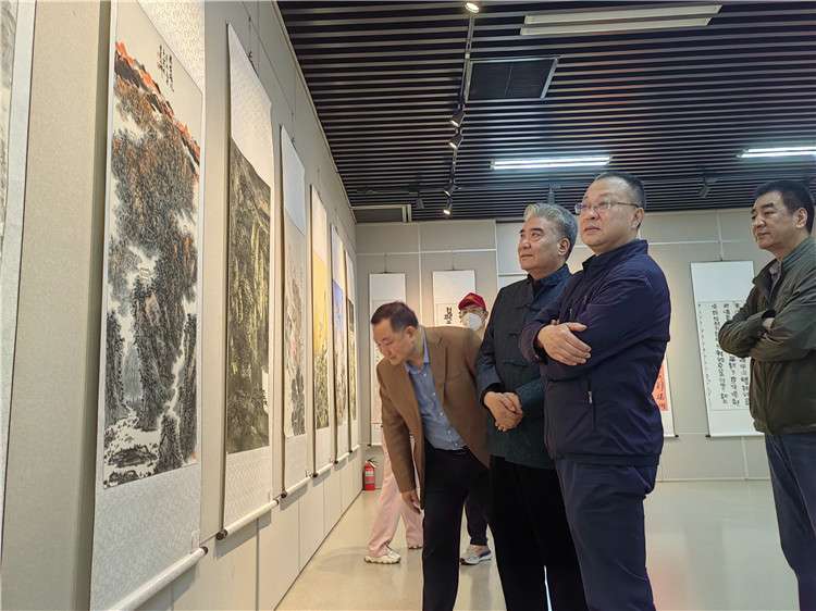 京津冀优秀书画作品巡展活动在廊坊启幕