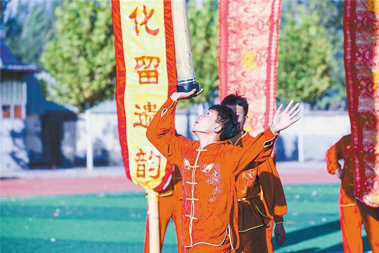 香河：中幡进校园 文化共传承