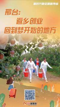 新时代 新征程 新伟业丨河北邢台：返乡创业 回到梦开始的地方